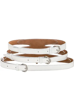 Alaïa Multi Belt in Blanc Optique - White. Size 70 (also in 80).