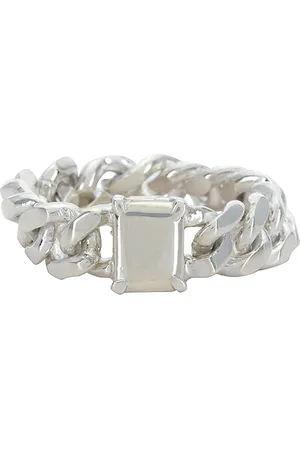 Martine Ali 925 Silver Anita Stone Ring in Silver - Metallic Silver. Size 10 (also in 7).