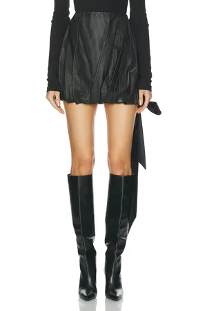 Helmut Lang Bubble Skirt in Black - Black. Size 0 (also in 4).