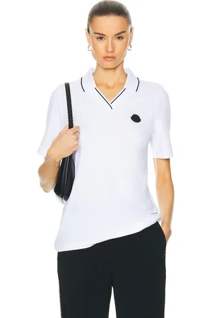 Moncler Tennis Shirt in White - White. Size S (also in ).