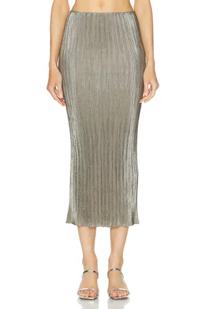 Cult Gaia Kylii Skirt in Tea - Taupe. Size S (also in XS).