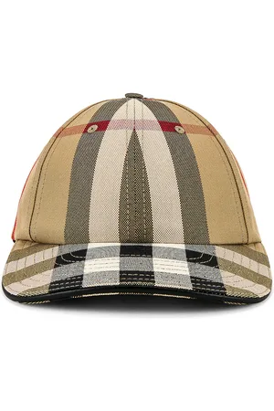 Burberry Check Cap in Archive Beige - Beige. Size L (also in M, S).