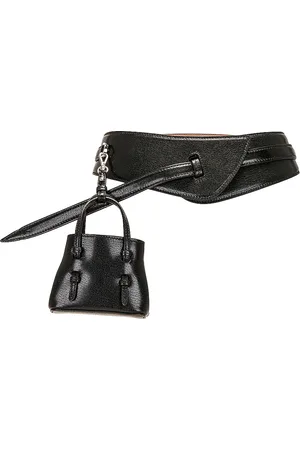 Alaïa Mini Mina Belt in Noir - Black. Size 65 (also in 85).