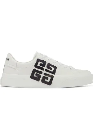 Givenchy City Sport Lace Up Sneaker in White & Black - White. Size 41 (also in ).