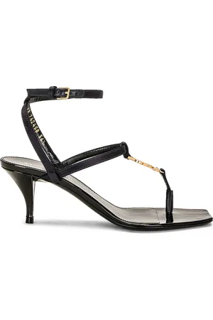Saint Laurent Cassandra 60 Sandal in Patriot Navy - Navy. Size 36 (also in 37.5, 38, 39, 39.5).