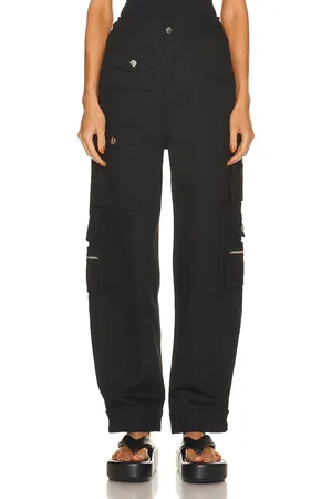 EB DENIM Cargo Pants in Black - Black. Size L (also in M).