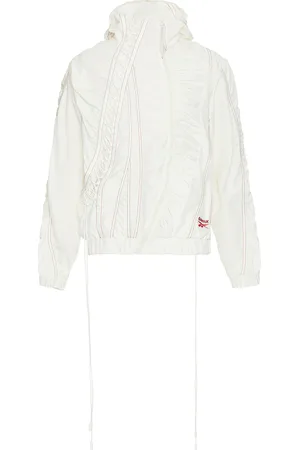Reebok X Kanghyuk Hooded Jacket in White & Red - White. Size L (also in M, S, XL/1X).