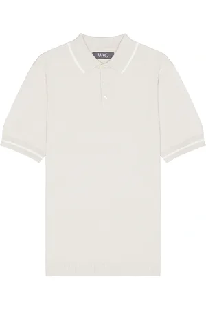 WAO Everyday Luxe Polo in Canvas - Beige. Size M (also in ).