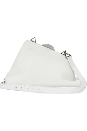 The Attico Day Off Shoulder Bag in White - White. Size all.