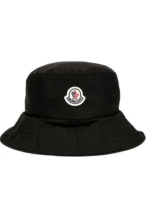 Moncler Bucket Hat in Black - Black. Size M (also in ).