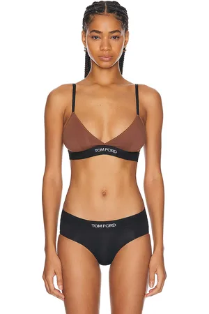 Tom Ford Modal Signature Bra in Cocoa Brown - Brown. Size S (also in XS).