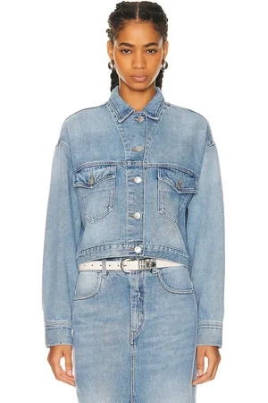 Isabel Marant Tadia Denim Jacket in Ice Blue - Blue. Size 36 (also in 38).