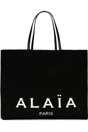 Alaïa Big Tote Bag in Noir - Black. Size all.