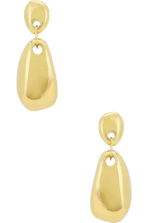 Agmes Luna Earrings in Gold Vermeil - Metallic Gold. Size all.