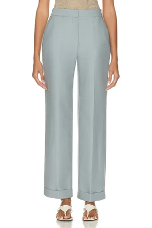 Interior Nico Suit Trouser in Slate - Slate. Size 4 (also in ).