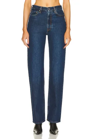 Totême Classic Cut Full Length Straight Leg in Dark Blue - Denim-Dark. Size 27 (also in 29, 30).