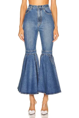 Alaïa Crinoline Jean in Blue - Denim-Medium. Size 36 (also in ).