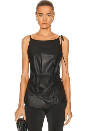 Acne Studios Sleeveless Blouse in Black - Black. Size 40 (also in ).
