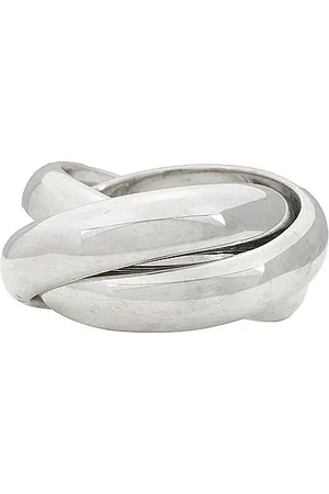 LIÉ STUDIO The Sofie Ring in Sterling Silver - Metallic Silver. Size 48 (also in ).
