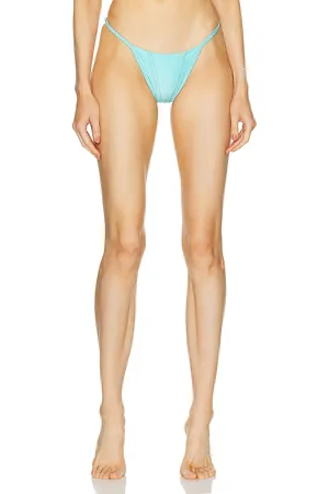 Bananhot St Tropez Bikini Bottom in Sky Blue - Teal. Size M (also in ).