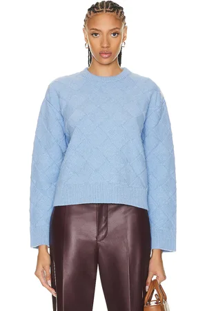 Bottega Veneta Long Sleeve Sweater in Admiral - Blue. Size L (also in M, S).
