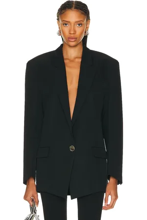 The Attico Glen Blazer in Black - Black. Size 44 (also in ).
