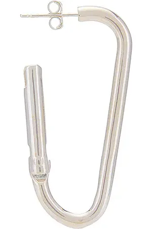 Martine Ali Hardware Earring in Silver - Metallic Silver. Size all.