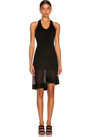 Alaïa Edition 1986 Short Asymmetrical Dress in Noir - Black. Size 42 (also in ).