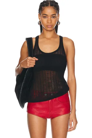 Isabel Marant Dorsia Tank Top in Black - Black. Size 40 (also in 42).