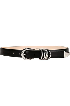 DEHANCHE Hollyhock Belt in Black & Silver - Black. Size L (also in M, S, XL, XS).