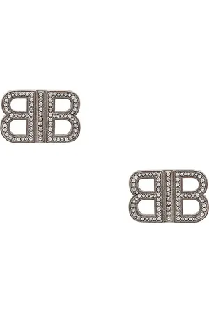 Balenciaga BB XS Earrings in Silver - Metallic Silver. Size all.