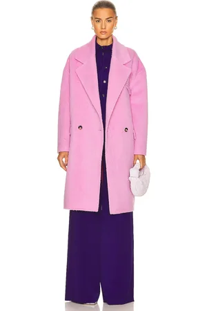 Bottega Veneta Coat in Balloon - Pink. Size 36 (also in 38, 40).
