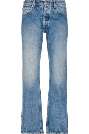 Maison Margiela 5 Pocket Wide Leg in Vintage Wash - Denim-Medium. Size 28 (also in 29, 30, 31, 33).