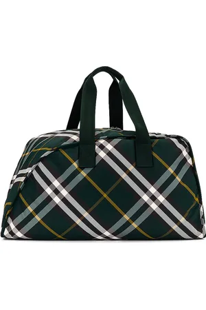 Burberry Duffle Bag in Ivy - Dark Green. Size all.