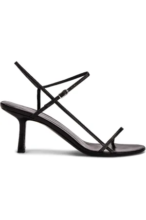 The Row Bare Heeled Sandals in Black - Black. Size 36 (also in 38, 39, 40, 40.5).