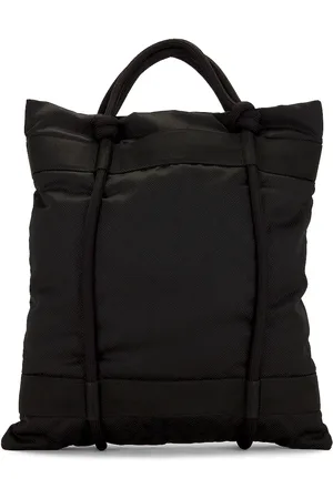 Bottega Veneta Alto Tool Tote in Black & Silver - Black. Size all.