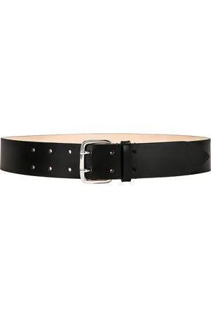DEHANCHE Hutch Belt in Black & Silver - Black. Size L (also in S, XS).