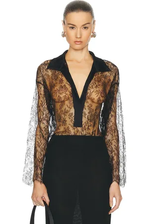 TOVE Lucie Top in Black - Black. Size 42 (also in ).