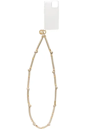 ROSANTICA Hello Intreccio Phone Case in White - Neutral. Size all.