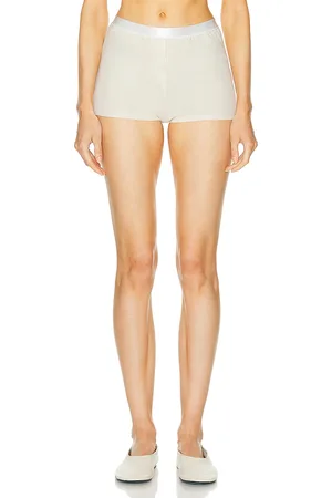 GRLFRND Layering Jersey Shorts in Birch Beige - Beige. Size XL (also in ).