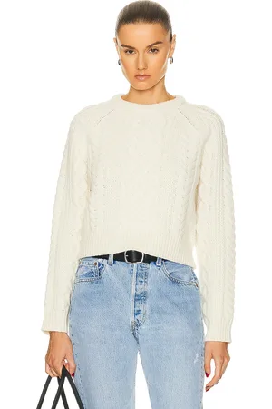 NILI LOTAN Coras Sweater in Ivory - Ivory. Size L (also in ).