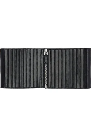 Alaïa Striped Corset Belt in Noir - Black. Size 85 (also in ).