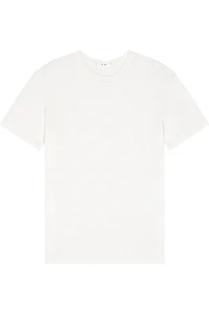 The Row Luke T-Shirt in White - White. Size L (also in M, S).