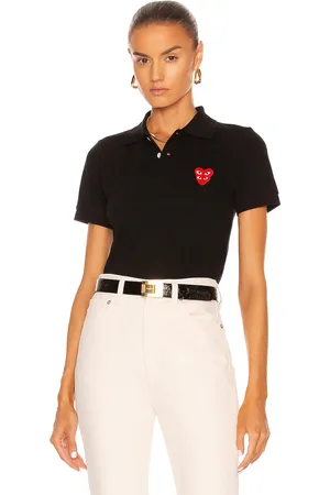 Comme des Garçons Polo T-Shirt in Black - Black. Size XS (also in ).