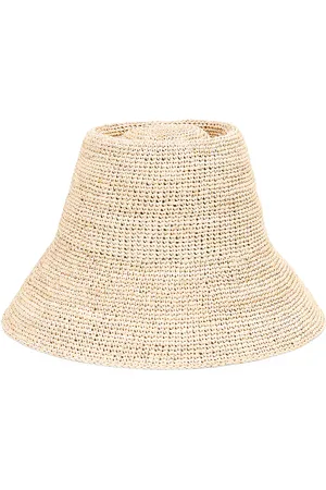 Janessa Leone Felix Packable Hat in Natural - Neutral. Size L (also in ).