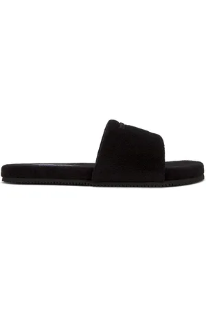 Tom Ford Towelling Sandal in Black - Black. Size 8 (also in ).