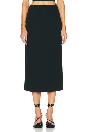 GABRIELA HEARST Manuela Skirt in Black - Black. Size 38 (also in ).