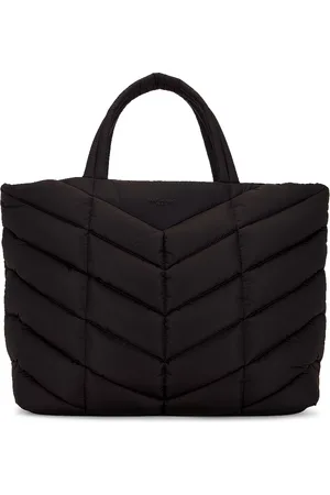 Saint Laurent YSL Puffer Tote Bag in Nero - Black. Size all.