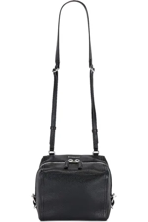 Givenchy Pandora Small Leather Bag in Black - Black. Size all.