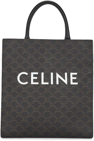 Céline Vertical Cabas Tote Bag in Brown - Brown. Size all.